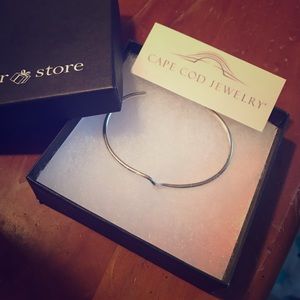 Sterling Silver Wave Cuff Bracelet